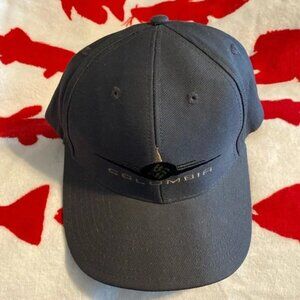 Vintage Columbia Sportswear Hat Gray Strap Back Unisex Adult Cap